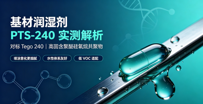 对标 Tego 240，水性体系再进阶——基材润湿剂 PTS-240 实测解析 