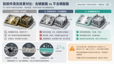 PT-200：用于铝镁清洗的磷酸酯，缓蚀与清洗的平衡方案